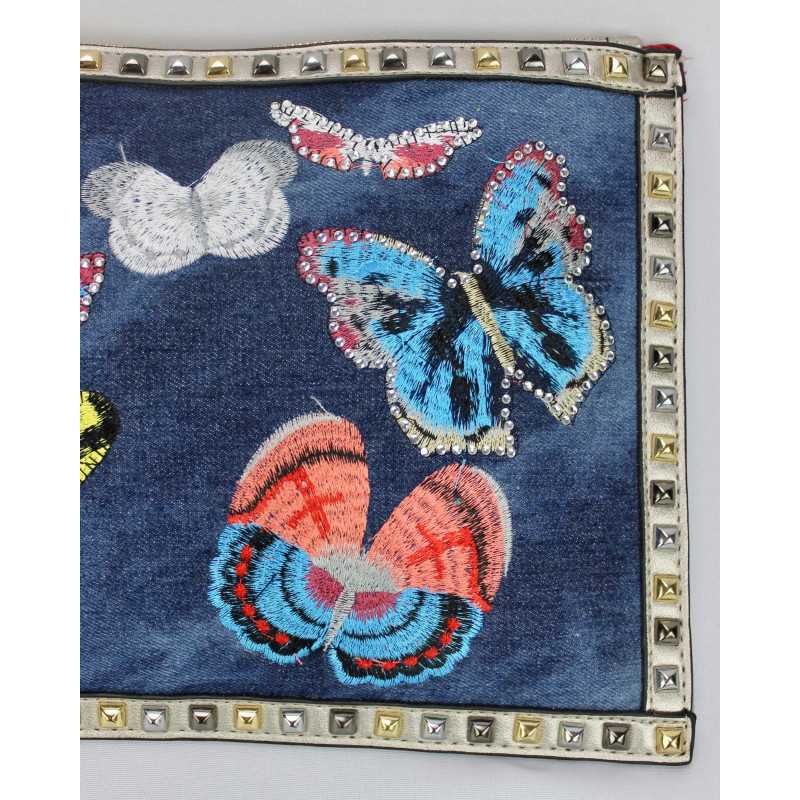 Pochette Papillons Jean's et Clous