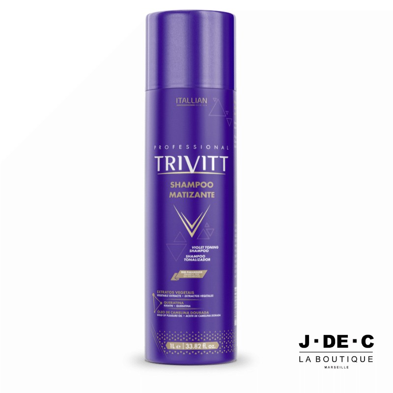 Shampooing Neutralisant Kératine 1L • TRIVITT Professional