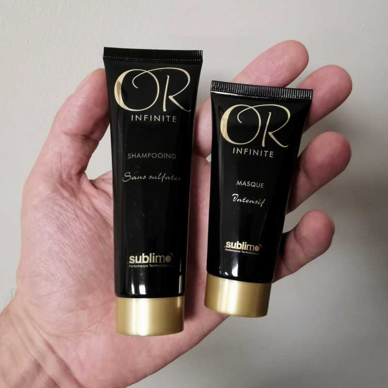 Duo Shampooing & Masque OR INFINITE Format Voyage • SUBLIMO