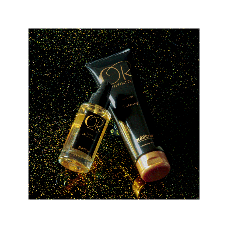 Trio Soin Luxe Or Infinite Sublimo - Routine Cheveux Doux et Brillants