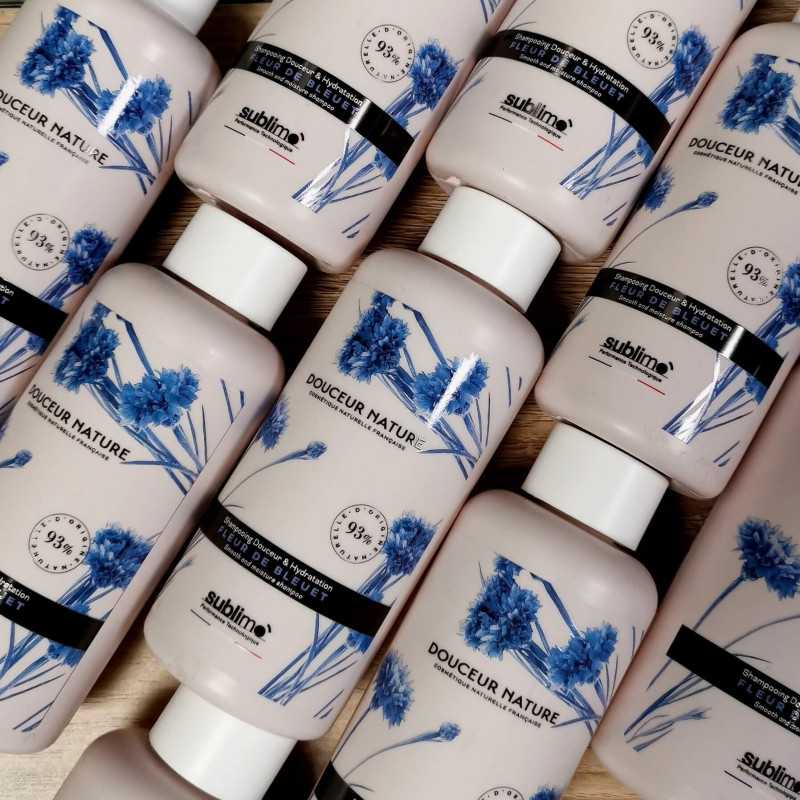 Shampooing Douceur & Hydratation 250 ml Fleur de Bleuet - Douceur Nature - Sublimo