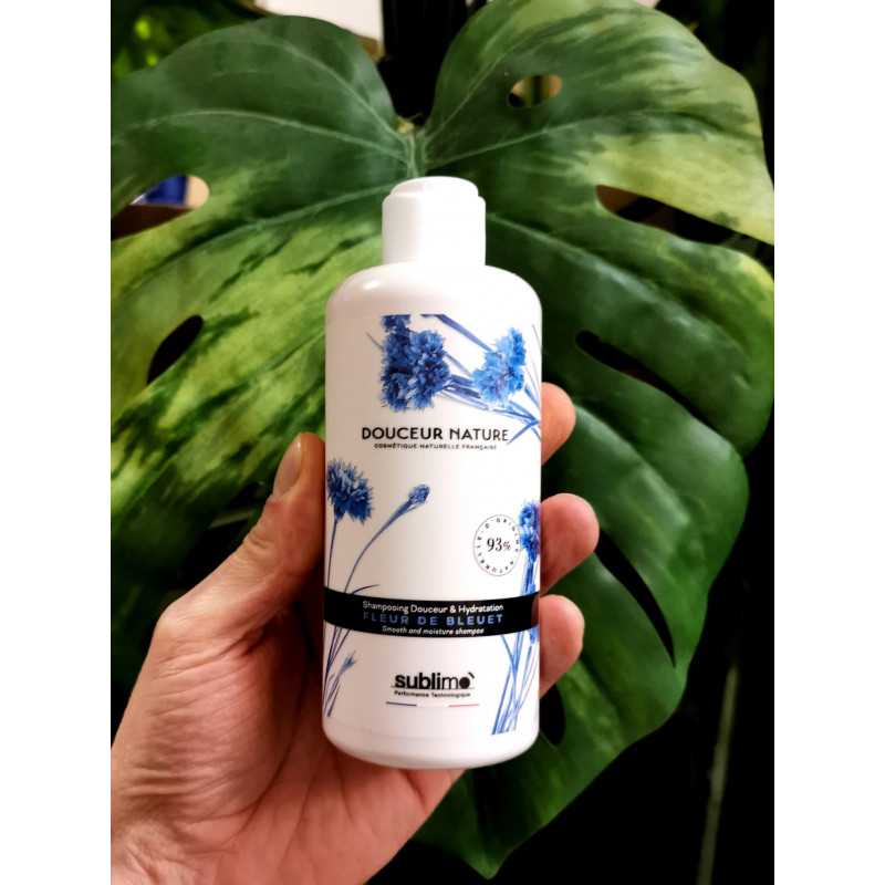 Shampooing Douceur & Hydratation 250 ml Fleur de Bleuet - Douceur Nature - Sublimo