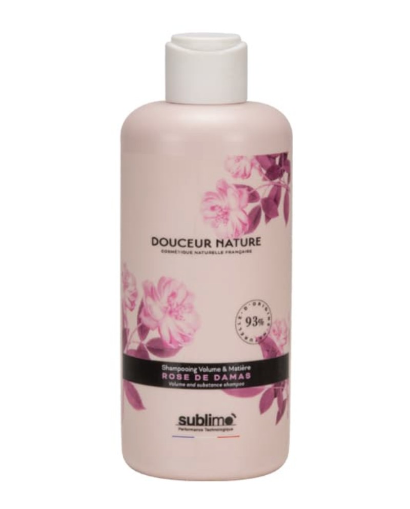 Shampooing Volume & Matière Douceur Nature • Sublimo 250 ml – Pour Cheveux Fins & Sensibilisés