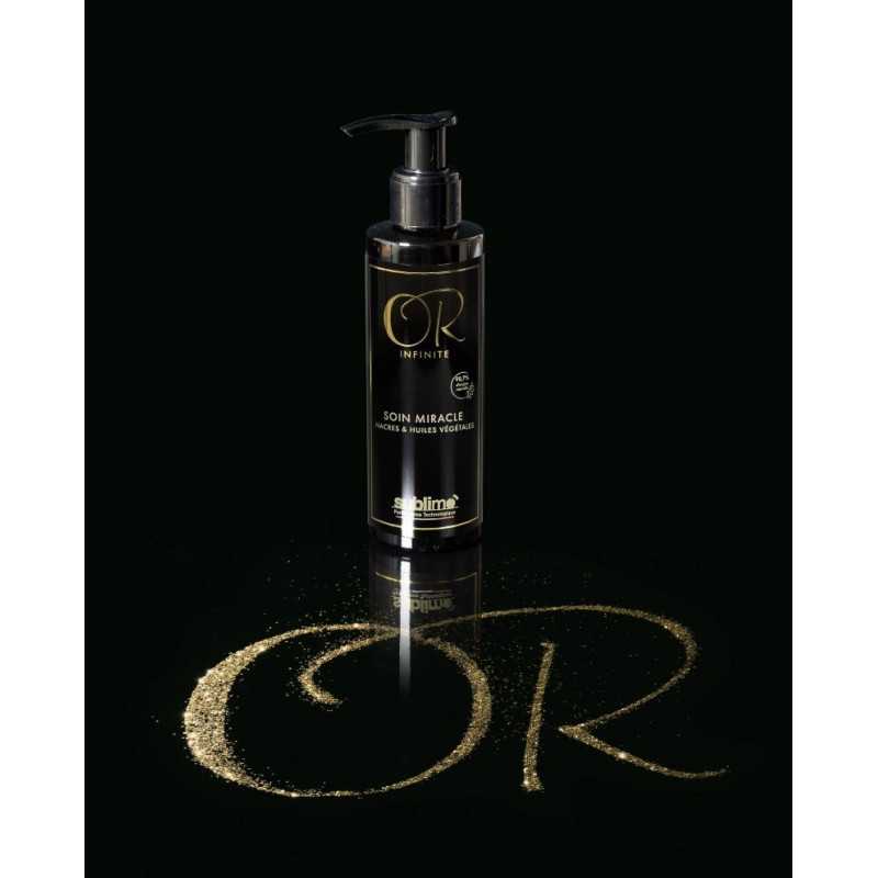 Soin Miracle Or Infinite 100 ml SUBLIMO - Elixir Nourrissant Tous Types de Cheveux