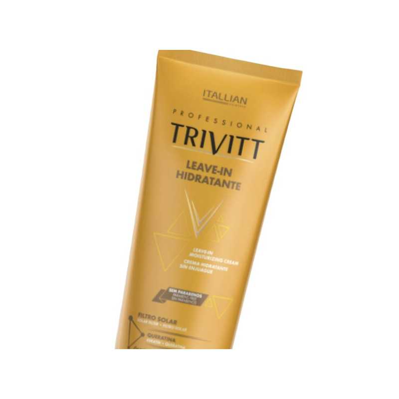 Soin Leave-In Hydratant 250 ml Soin Cheveux Lissant Sans Rinçage • Trivitt Professional Itallian Hairtech
