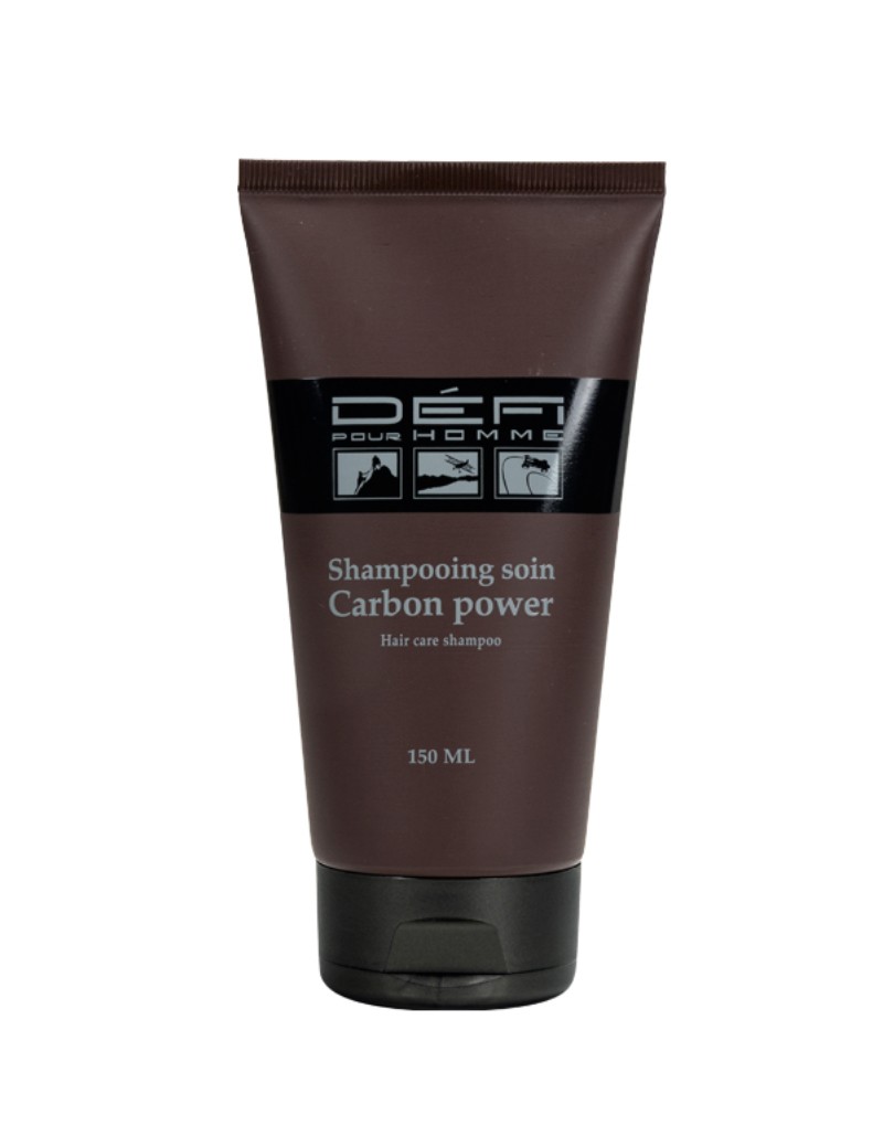 Shampooing Soin Carbon Power Cheveux & Barbe • DÉFI POUR HOMME