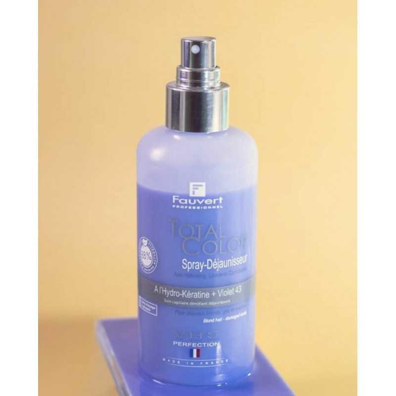 Soin Spray Déjaunisseur Sans Rinçage TOTAL COLOR | FAUVERT Professionnel