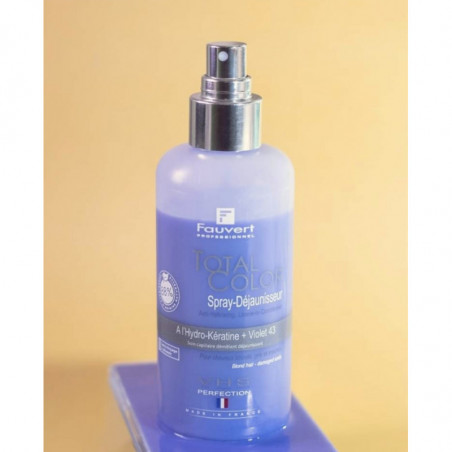Soin Spray Déjaunisseur Sans Rinçage TOTAL COLOR | FAUVERT Professionnel
