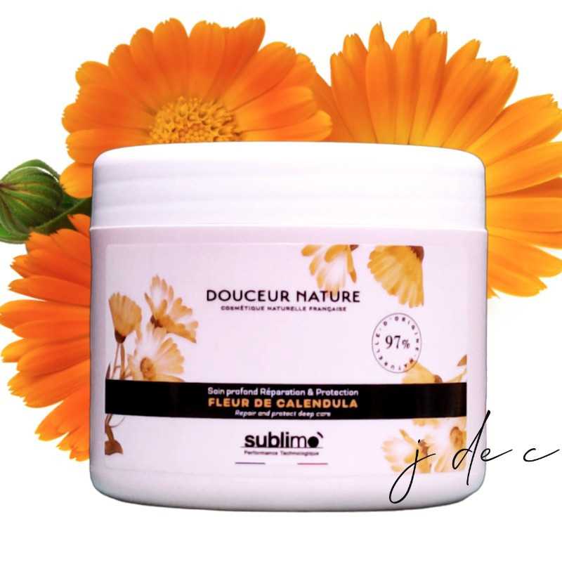 Fleur de Calendula Soin Profond Réparation & Protection 500 ml - Douceur Nature SUBLIMO
