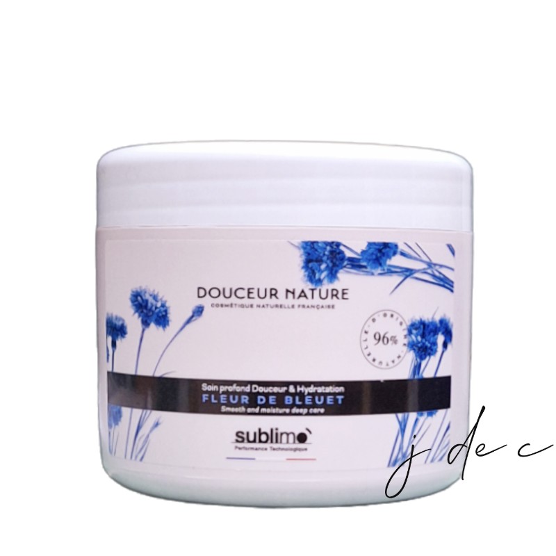 Soin Profond Douceur & Hydratation Fleur de Bleuet 500 ML - Douceur Nature • Sublimo