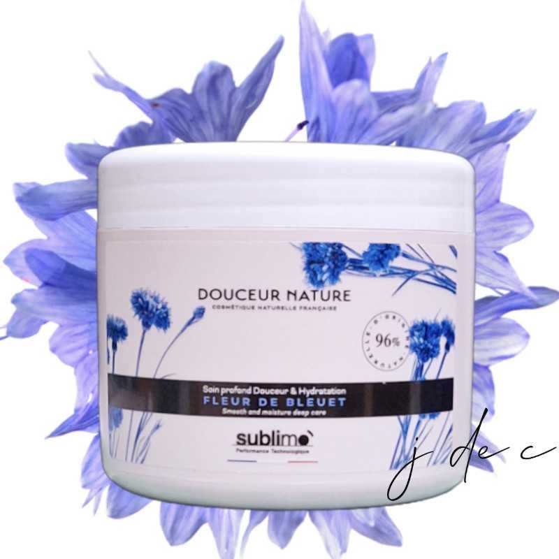 Soin Profond Douceur & Hydratation Fleur de Bleuet 500 ML - Douceur Nature • Sublimo