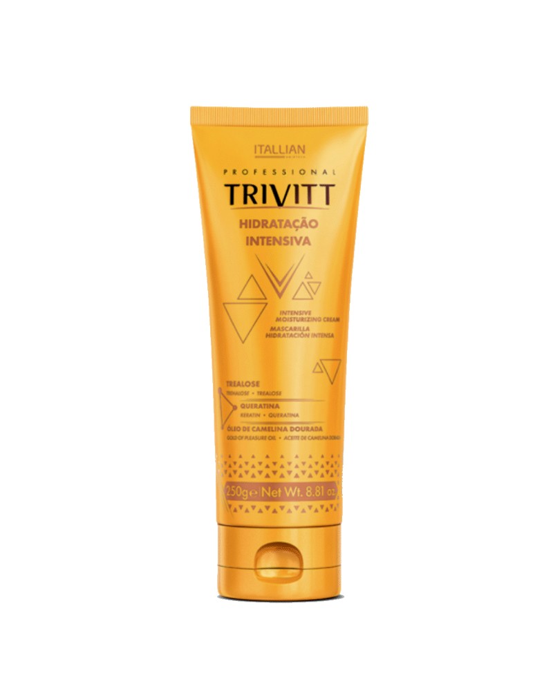 Soin Hydratation Intensive 250 g Soin Capillaire Profond - Trivitt Professional Itallian Hairtech
