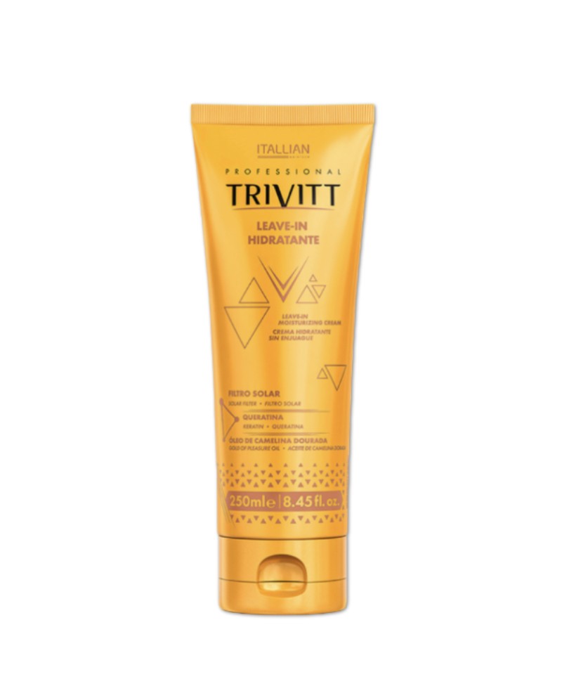 Soin Leave-In Hydratant 250 ml Soin Cheveux Lissant Sans Rinçage • Trivitt Professional Itallian Hairtech