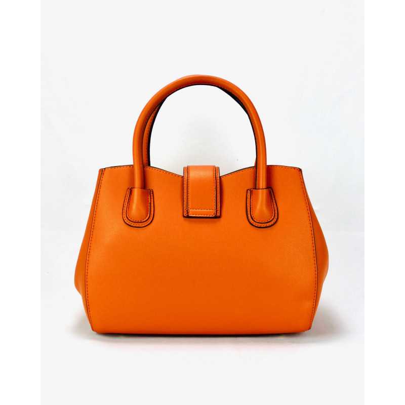 Sac à Main Rouge ou Orange Imitation Cuir