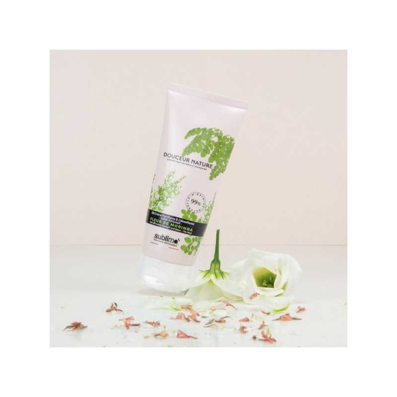 Hair BB Crème Fortifiante & Détoxifiante Fleur de Moringa - Douceur Nature • Sublimo