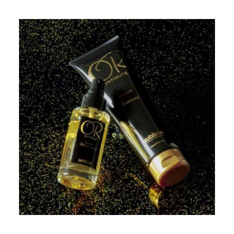 Trio De Soins Deluxe Intense Sublimant Huile d'Argan & Or 24 Carats - Or Infinite - Sublimo