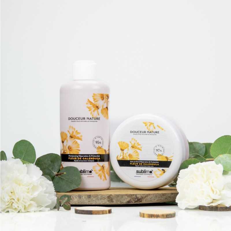 Soin Profond Réparation & Protection Fleur de Calendula DOUCEUR NATURE • SUBLIMO