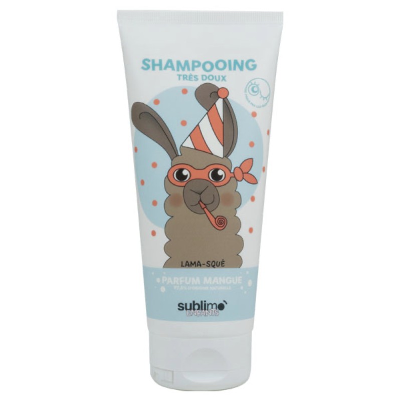 Shampooing Très Doux Enfants 200 ML - Parfum Mangue - Sublimo Enfants