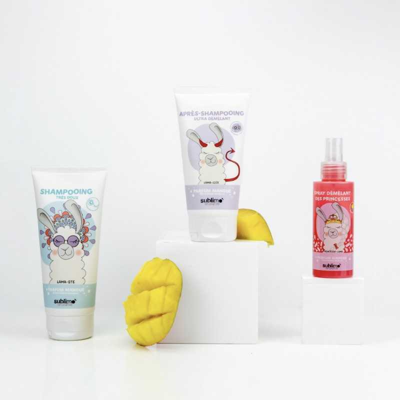 Shampooing Très Doux Enfants 200 ML - Parfum Mangue - Sublimo Enfants