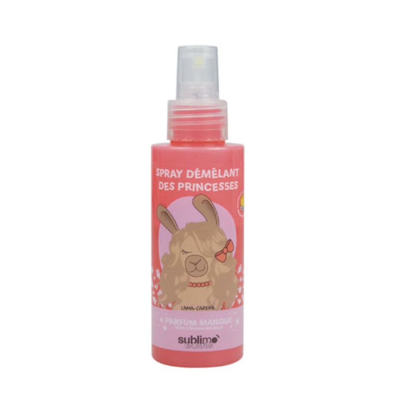 Spray Démêlant des Princesses 100 ML - Parfum Mangue - Sublimo Enfants