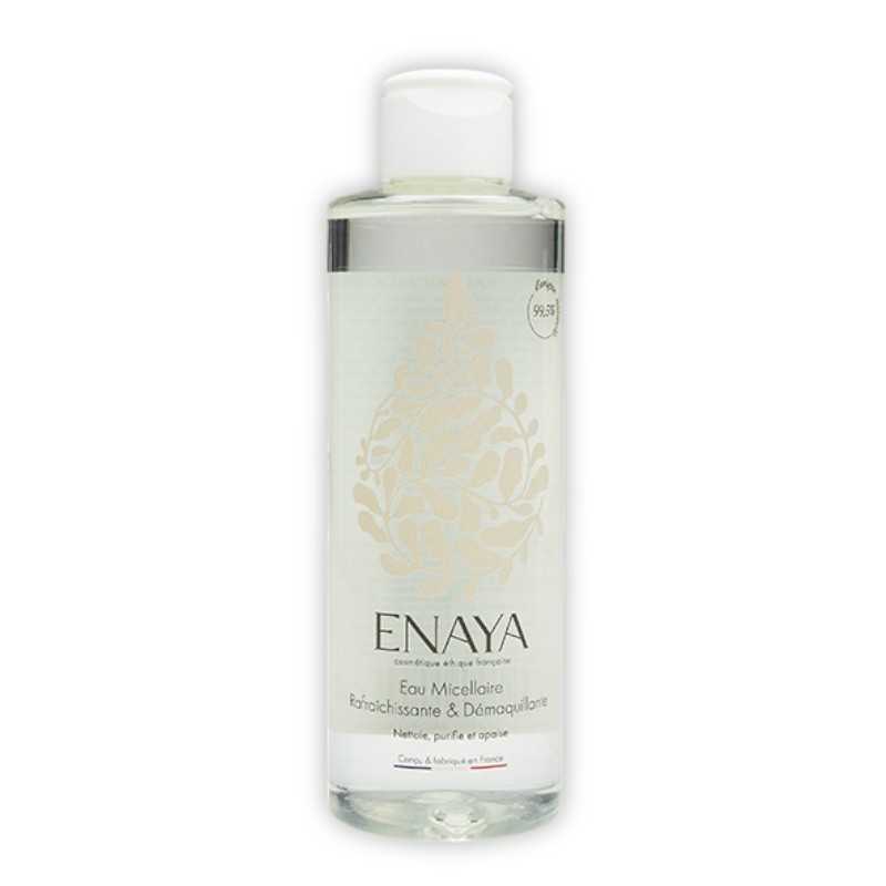 Enaya Beauté - Eau Micellaire Rafraîchissante et Démaquillante 200 ml - Naturelle & Respectueuse