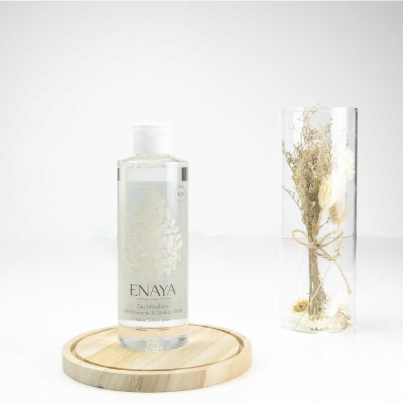 Enaya Beauté - Eau Micellaire Rafraîchissante et Démaquillante 200 ml - Naturelle & Respectueuse