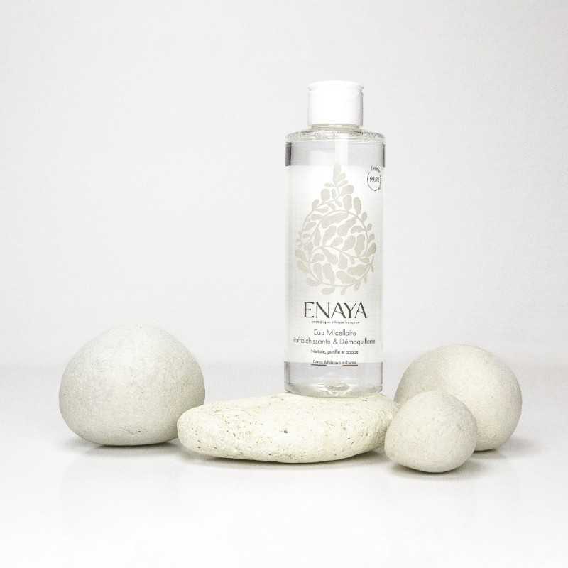 Enaya Beauté - Eau Micellaire Rafraîchissante et Démaquillante 200 ml - Naturelle & Respectueuse