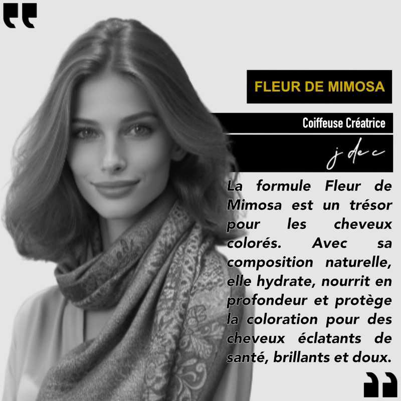Cheveux Colorés Routine de Soins Fleur de Mimosa • DOUCEUR NATURE • SUBLIMO