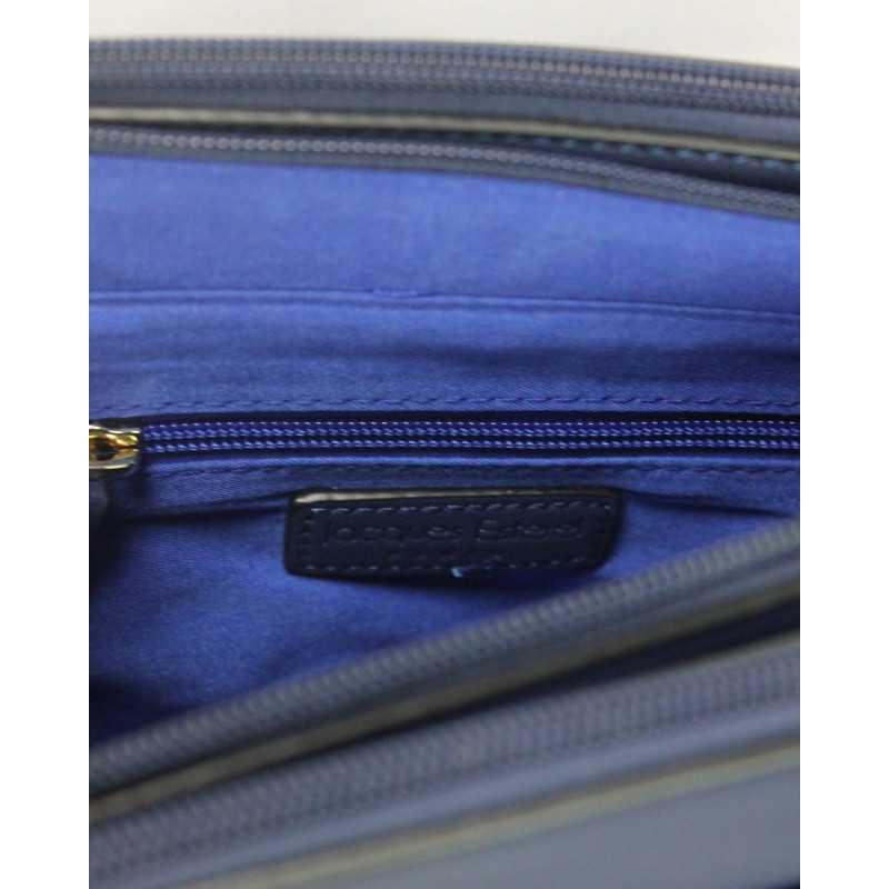 Sac à Main Imitation Cuir et Croco Rouge ou Marine