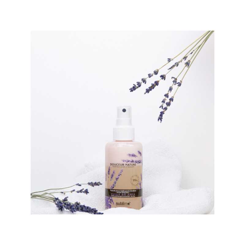 Duo de Soins Cheveux Fins Douceur Nature Sublimo - Shampooing Volume Matière & Fluide Bi-Phase Sublimant Démêlant