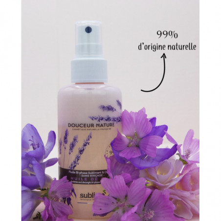 Duo de Soins Cheveux Fins Douceur Nature Sublimo - Shampooing Volume Matière & Fluide Bi-Phase Sublimant Démêlant