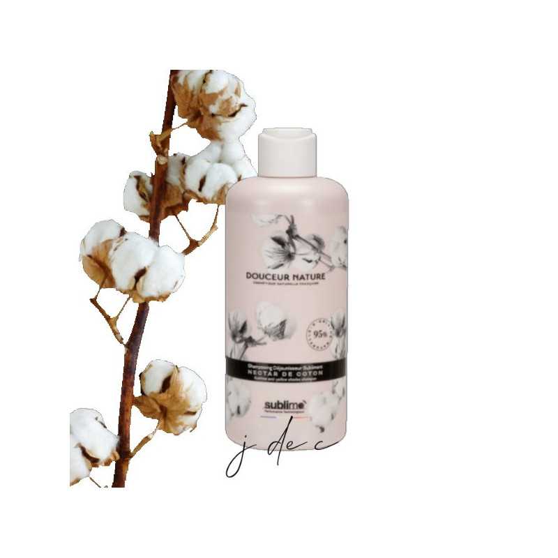 Shampooing Déjaunisseur Sublimant 250 ml Nectar de Coton DOUCEUR NATURE • SUBLIMO