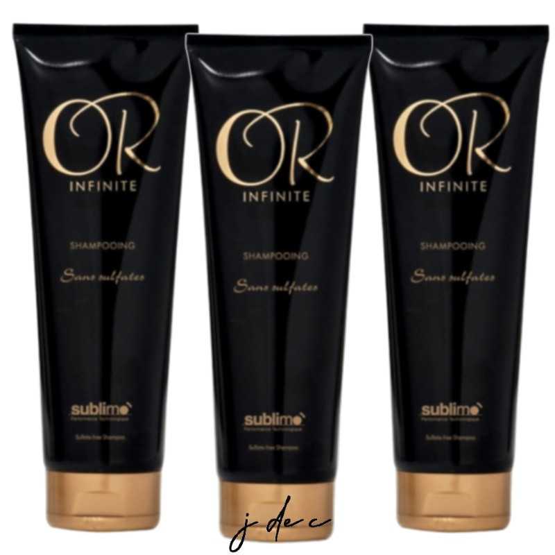Pack 3 Shampooings Précieux Sublimants Or Infinite Sublimo