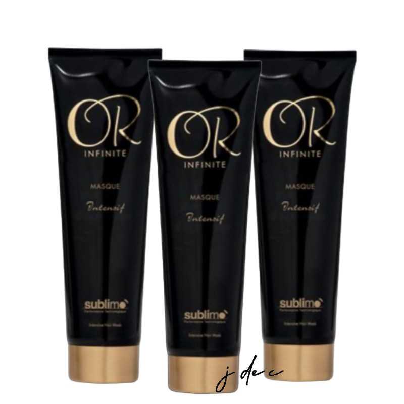Trio Masque Intensif Argan & Or 24 Carats - Or Infinite Sublimo - 3x150 ml