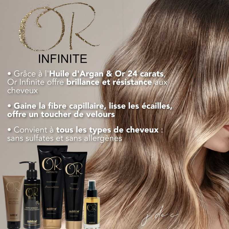 Trio Masque Intensif Argan & Or 24 Carats - Or Infinite Sublimo - 3x150 ml