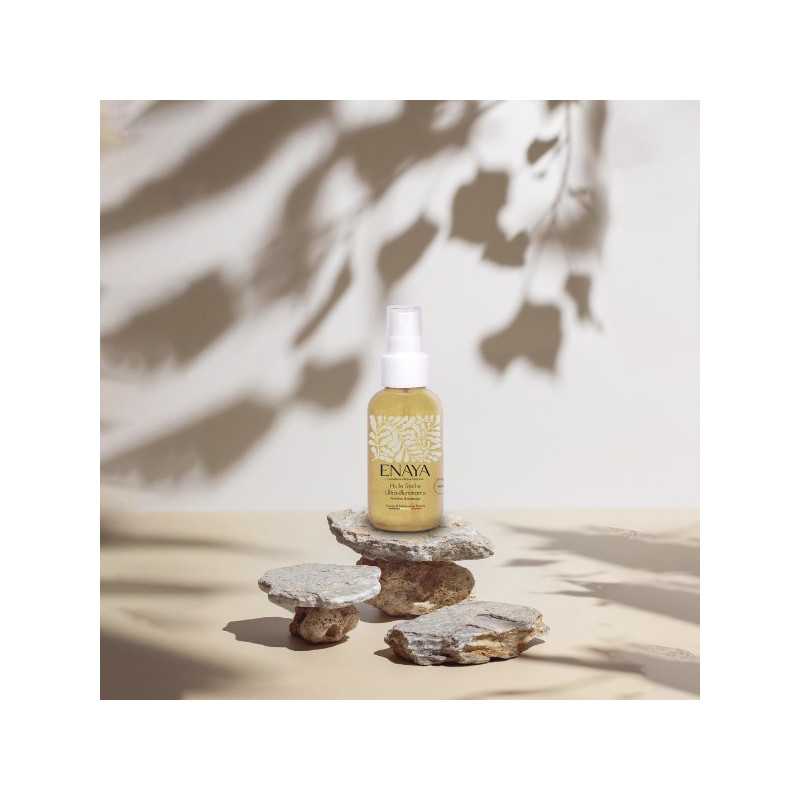 Huile Sèche Ultra-Illuminante Peau & Cheveux 90 ml - Enaya Beauté