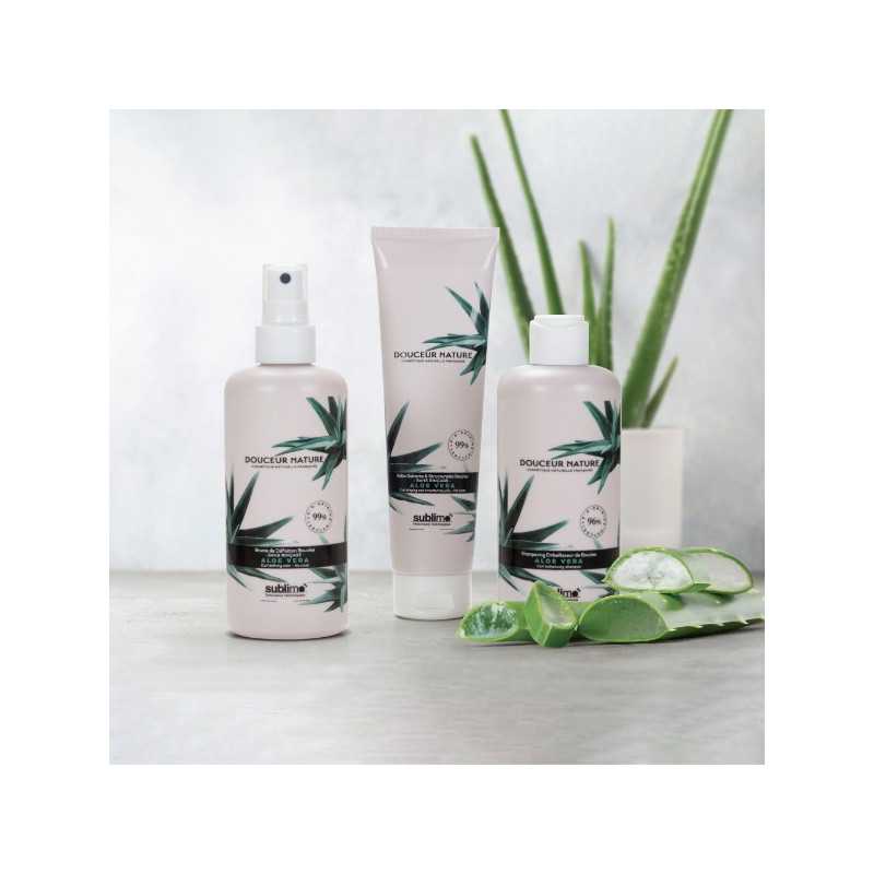 Trio Shampooing Boucles Aloe Vera Douceur Nature - Sublimo 3x250ml