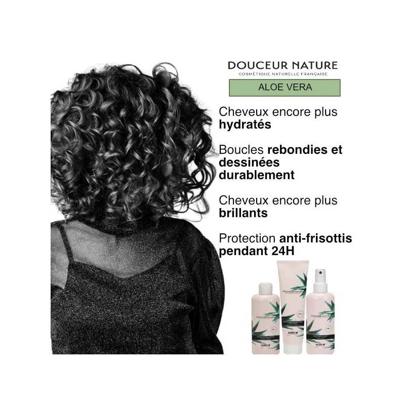 Trio Shampooing Boucles Aloe Vera Douceur Nature - Sublimo 3x250ml