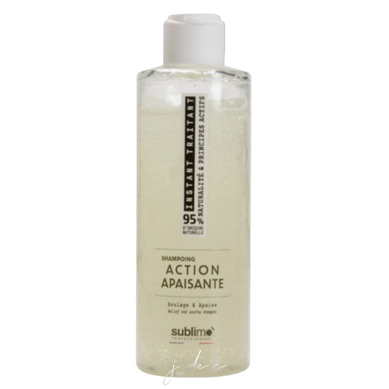 Shampooing Action Apaisante - Instant Traitant Sublimo |Naturalité et Principes Actifs