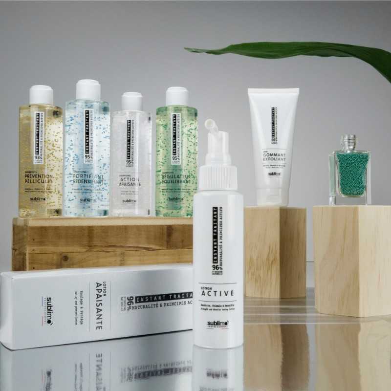 Shampoing Fortifiant Redensifiant - Instant Traitant Sublimo | Naturalité et Principes Actifs