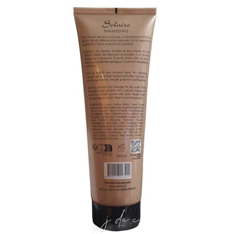 Shampooing Purifiant Renforçateur 250ml | Solaire Or Infinite Sublimo