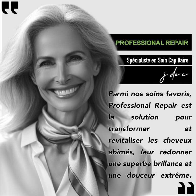 Routine de Soin Ultime & Profond - Professional Repair Sublimo - Protocole Soin Cheveux Abîmés