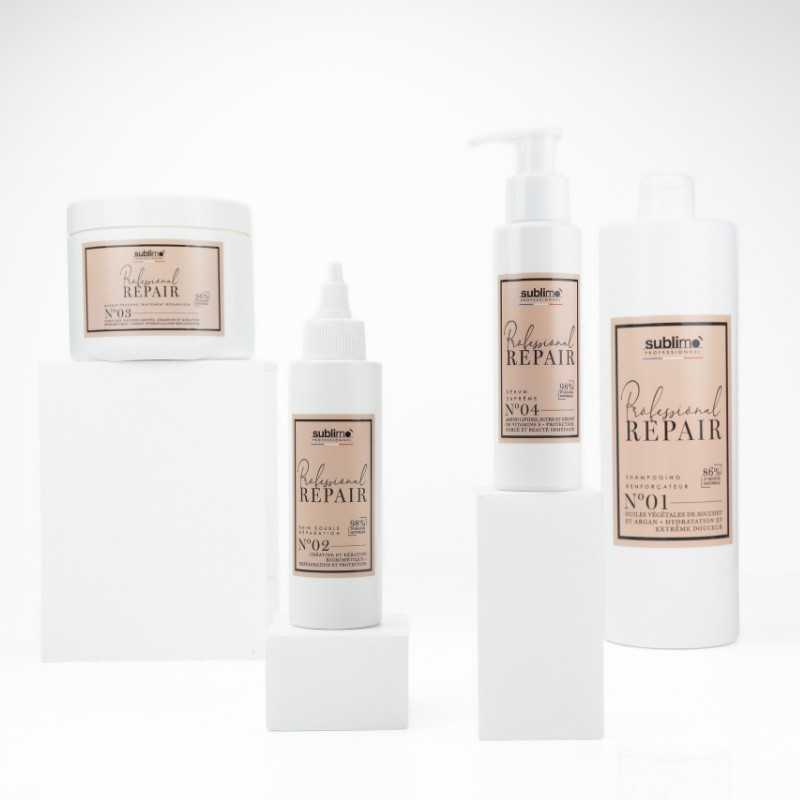 Shampooing Renforçateur 1000 ML - Professional Repair Sublimo - Hydratation et Douceur Extrême des Cheveux