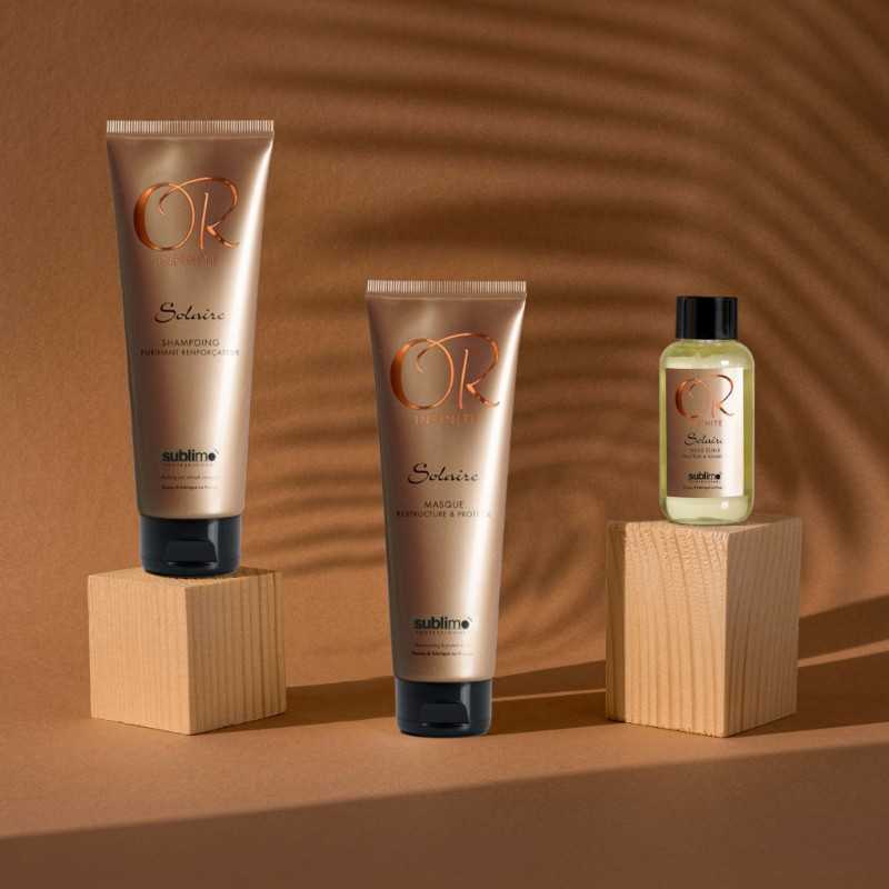 Soins Cheveux Exposés au Soleil - Rituel Solaire Or Infinite Sublimo