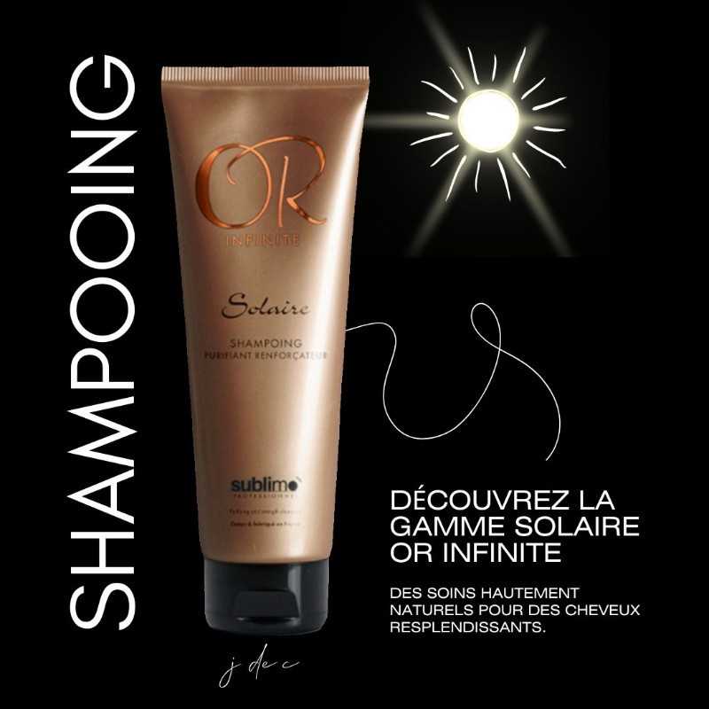 Soins Cheveux Exposés au Soleil - Rituel Solaire Or Infinite Sublimo