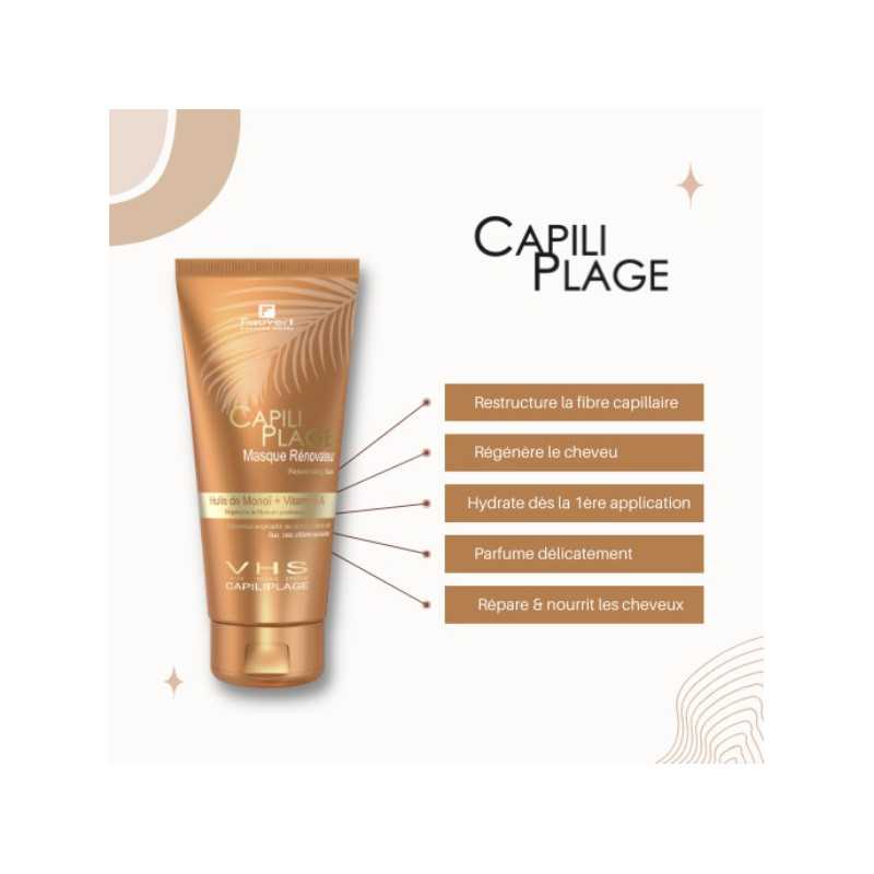 Duo Capiliplage Shampooing & Masque Rénovateur - Cheveux Exposés au Soleil - Capiliplage Fauvert Professionnel