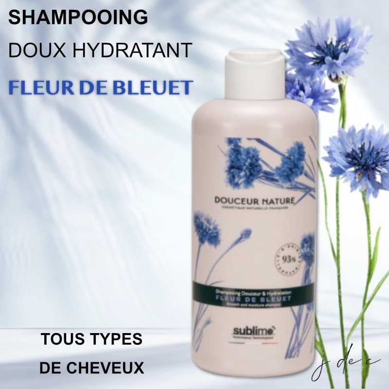 Shampooing Douceur & Hydratation 250 ml Fleur de Bleuet - Douceur Nature - Sublimo
