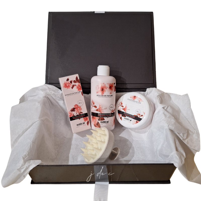 Coffret Cadeau Routine Soins CheveuxTrès Secs - Douceur Nature