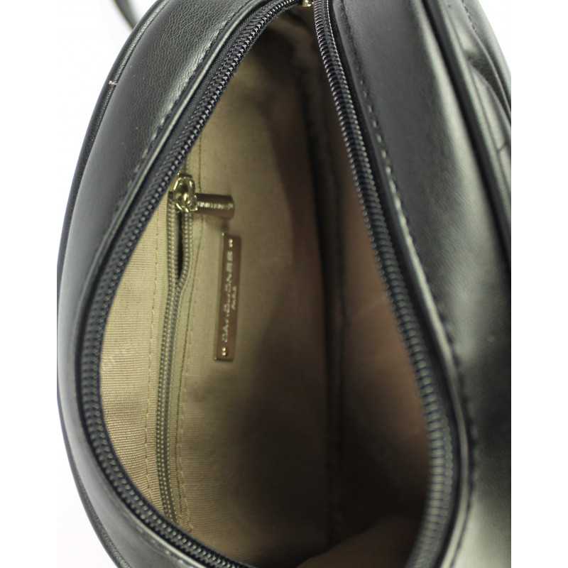 Sac à Main Matelassé Porté Epaule Noir ou Kaki