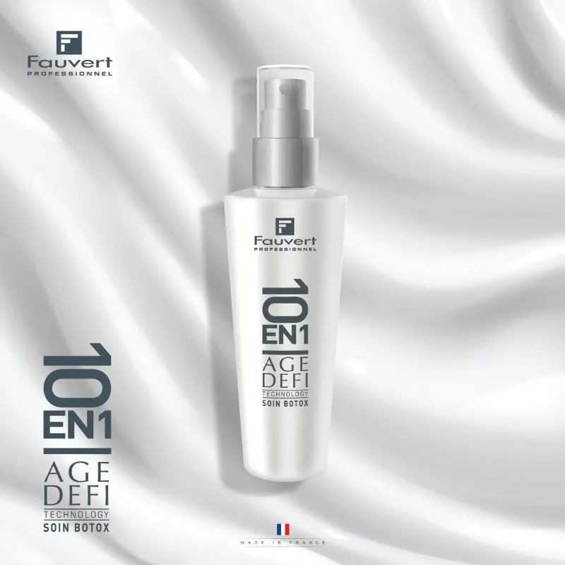 Soin Botox Capillaire 10 en 1 Age Defi Technology - FAUVERT | Cheveux Secs ou Abîmés